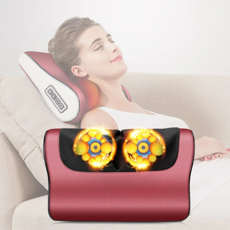 Nivara™ Red Pillow Massager – جهاز تدليك الوسادة الحمراء