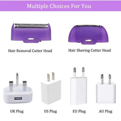 Nivara™Purple Epilator – آلة إزالة الشعر البنفسجية